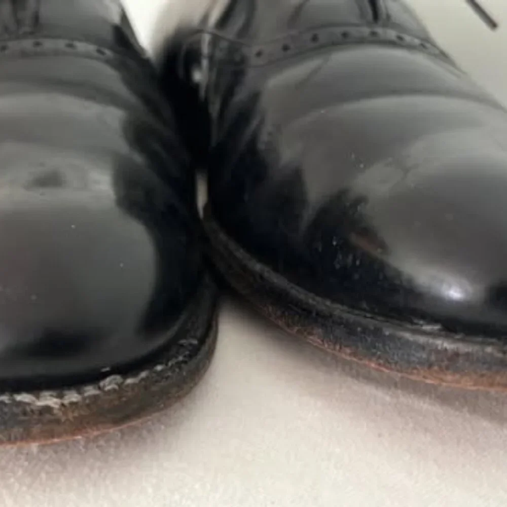 Allen Edmonds Black Leather Oxford Dress Shoes Danbury Mens Size 10.5 D ‎ Shoes